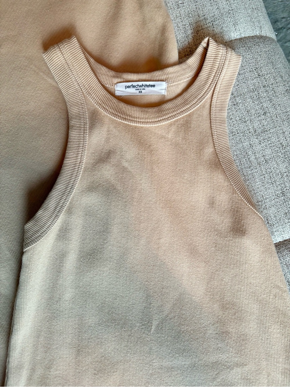 Perfectwhitetee Cassidy Structured Rib Maxi Dress Size xs - Picture 4 of 7
